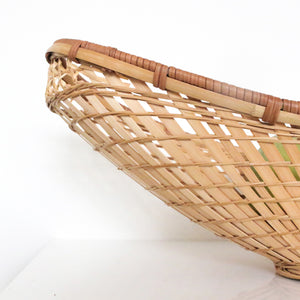 Long Light Wicker Basket